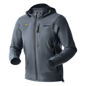 RST Havoc D3O Mens Textile Armoured Hoodie Jacket - Grey