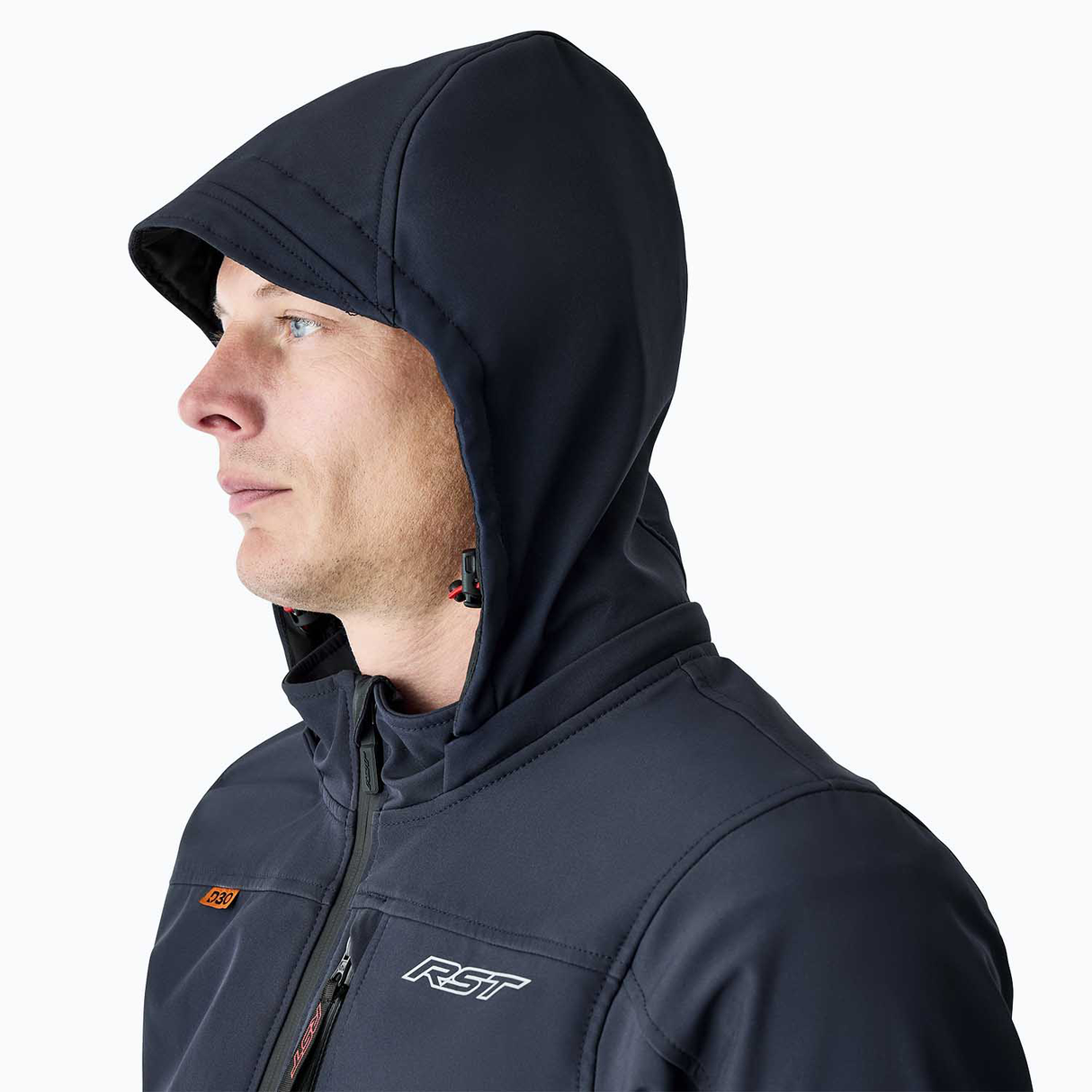 RST Havoc D3O Mens Textile Armoured Hoodie Jacket - Navy