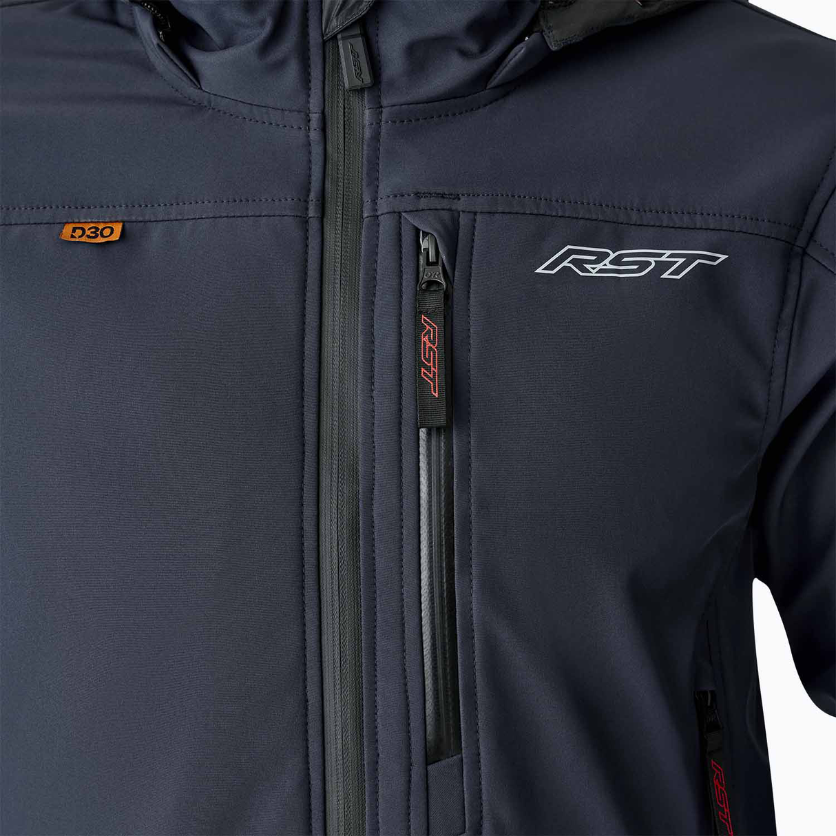 RST Havoc D3O Mens Textile Armoured Hoodie Jacket - Navy