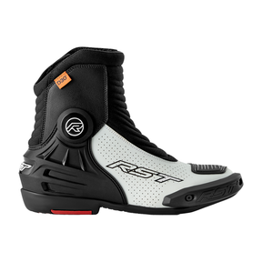 RST Tractech Evo Short D3O Motorcycle Boots - Black/White