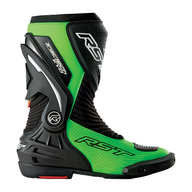 RST Tractech Evo D3O Motorcycle Boots - Green
