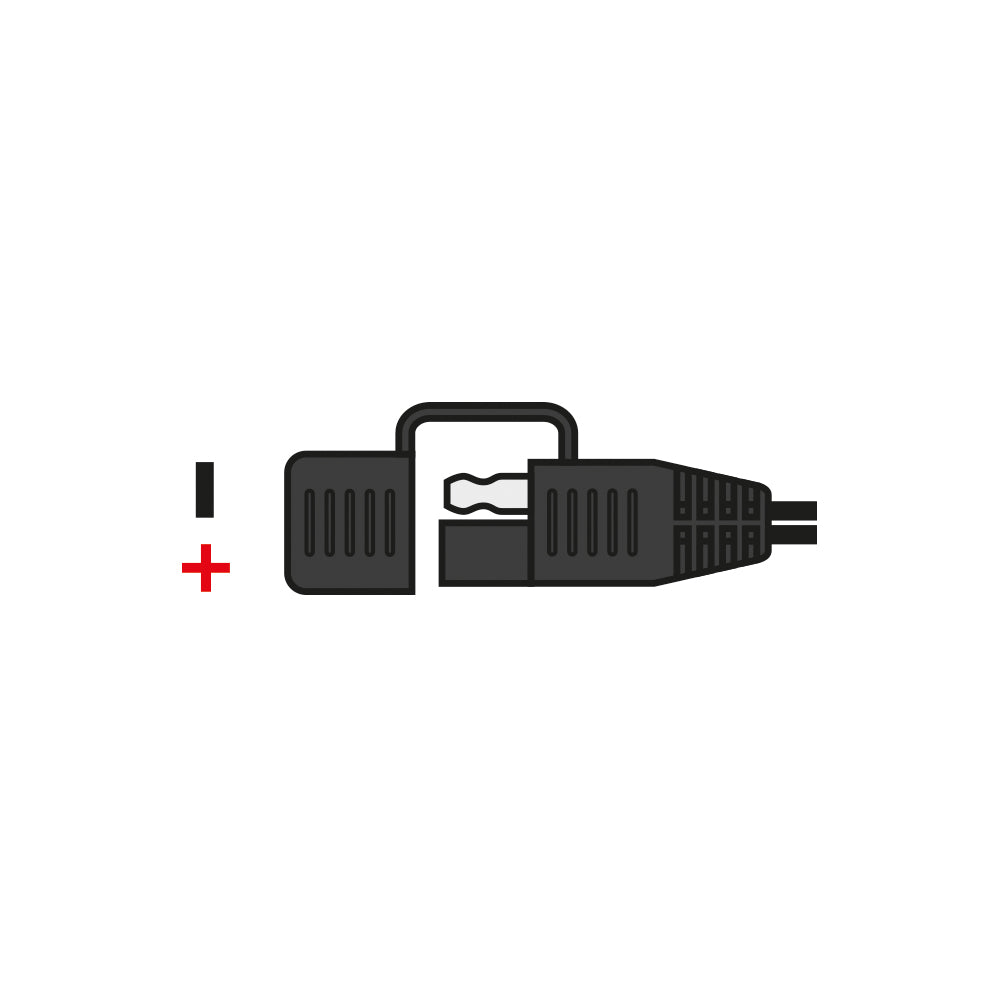 Oxford EL106 Motorbike Motorcycle 12V Plug To USA/ SAE Connector 0.5mtr Lead