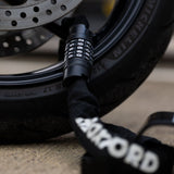 Oxford Motorcycle Combi Chain8 Security 8mm Chain Lock