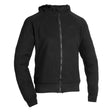 Oxford Armourlite AA Contour Motorcycle Armoured Womens Hoodie Black