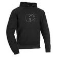 Oxford Armourlite AA Pullon Motorcycle Armoured Mens Hoodie Black