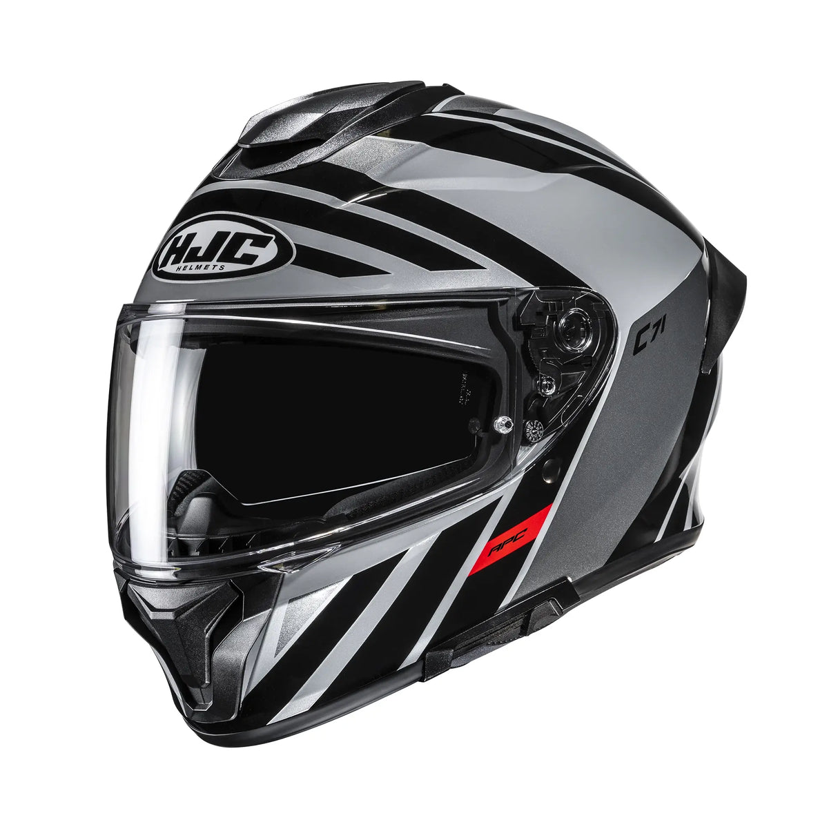 HJC C71 Faber Motorcycle Full Face Helmet Black