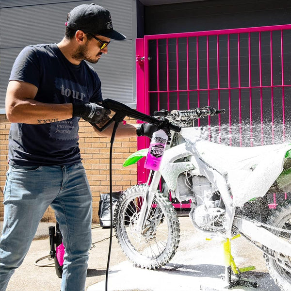 Muc-Off Motorcycle Motorbike Bike Pressure Washer Essentials Kit Bundle
