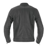 Oxford Bladon Men's Leather Motorcycle Jacket Black