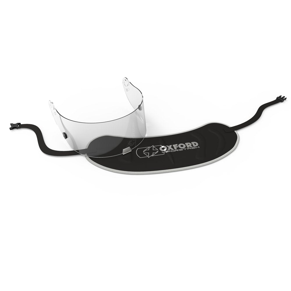 Oxford OL301 Visorstash XL Deluxe Padded Motorcycle Helmet Visor Carrier