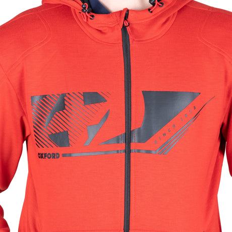 Oxford Super Hoodie 2.0 Mens Armoured Jacket Sports Red