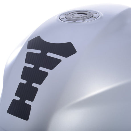 Oxford OX650 Motorcycle Spine - Embossed Carbon Tank Pad Paint Protector