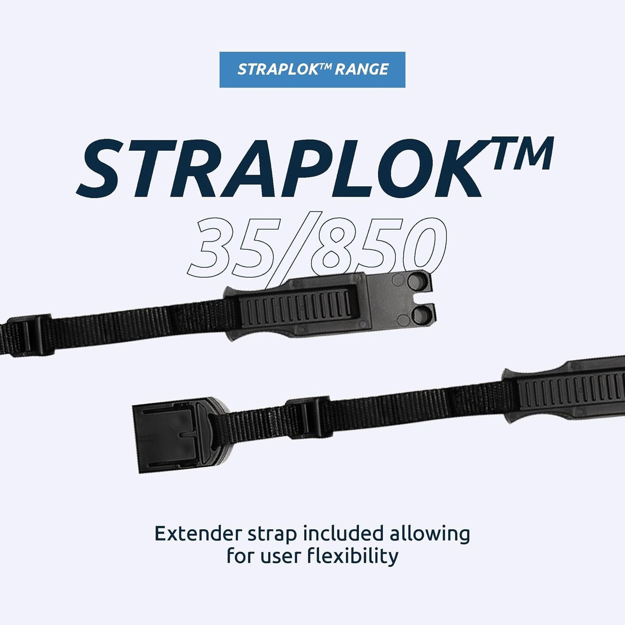 Squire Straplok 35/850 Wearable Motorcycle Bike Strap Security Lock 850mm