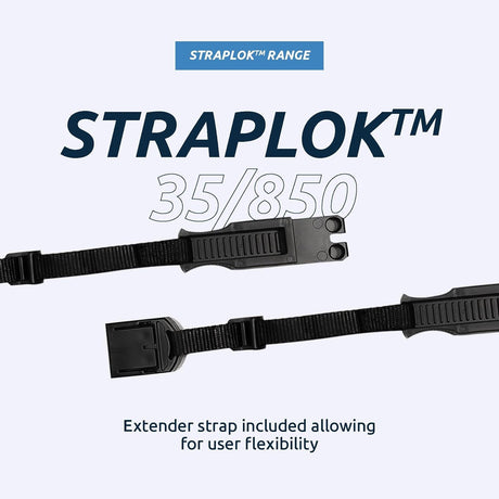 Squire Straplok 35/850 Wearable Motorcycle Bike Strap Security Lock 850mm