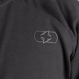 Oxford Armourlite AA Contour Motorcycle Armoured Womens Hoodie Black
