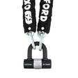 Oxford HD Motorcycle 9.3mm Chain & Padlock Disc Lock Security