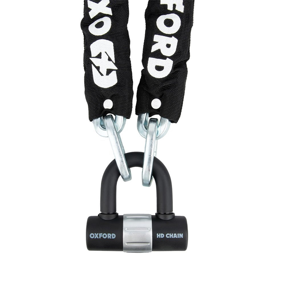 Oxford HD Motorcycle 9.3mm Chain & Padlock Disc Lock Security