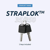 Squire Straplok 35/850 Wearable Motorcycle Bike Strap Security Lock 850mm