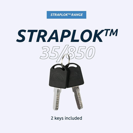 Squire Straplok 35/850 Wearable Motorcycle Bike Strap Security Lock 850mm