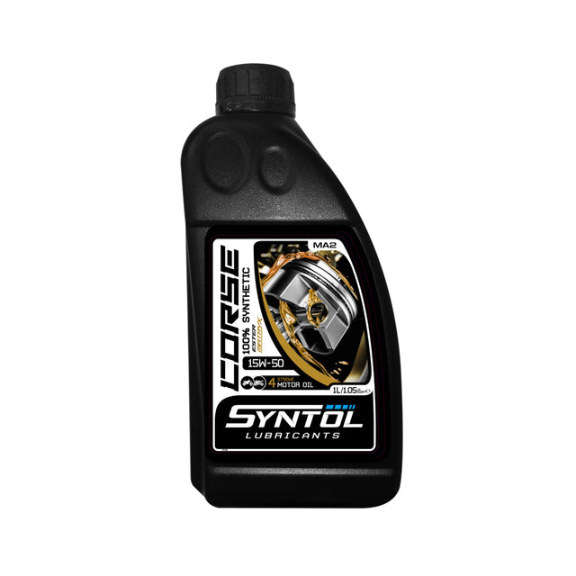 Syntol Corse 4T 15W-50 Fully Synthetic Motorcycle Oil 1 Litre
