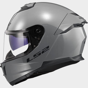 LS2 FF808 Stream II Solid Nardo Grey Motorcycle Helmet