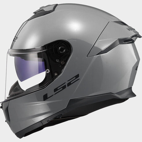 LS2 FF808 Stream II Solid Nardo Grey Motorcycle Helmet
