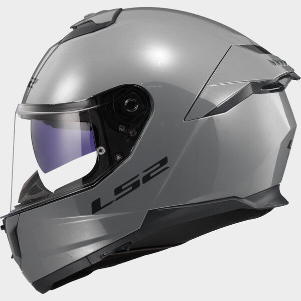 LS2 FF808 Stream II Solid Nardo Grey Motorcycle Helmet