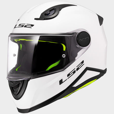 LS2 FF812 KID Gloss White Junior Kids Motorcycle Helmet