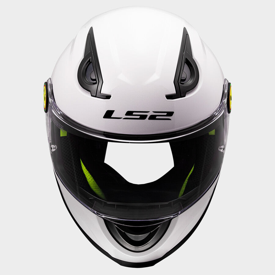 LS2 FF812 KID Gloss White Junior Kids Motorcycle Helmet