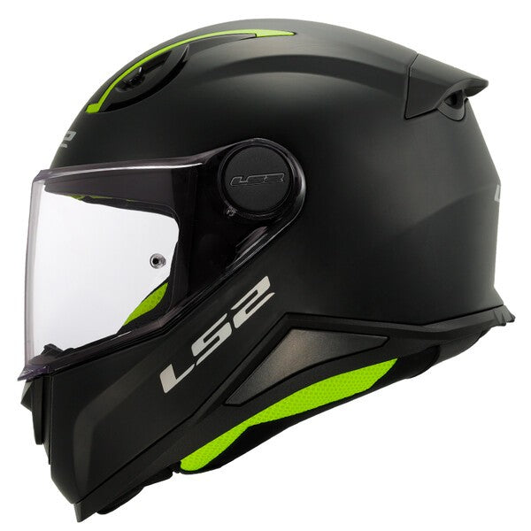 LS2 FF812 KID Solid Matt Black Junior Kids Motorcycle Helmet