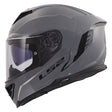LS2 FF818 Storm III Solid Gloss Nardo Grey Motorcycle Helmet