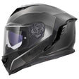 LS2 FF818 Storm III Solid Gloss Jeans Titanium Motorcycle Helmet