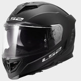 LS2 FF818 Storm III Solid Matt Black Motorcycle Helmet