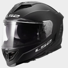 LS2 FF818 Storm III Solid Matt Black Motorcycle Helmet