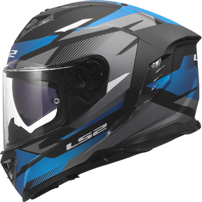 LS2 FF818 Storm III Komai Motorcycle Full Face Helmet Black Blue