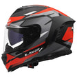 LS2 FF818 Storm III Matt Komai Black Red Motorcycle Helmet