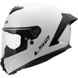 LS2 FF820 Rapid III Solid Gloss White Motorcycle Helmet