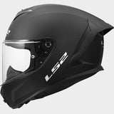 LS2 FF820 Rapid III Solid Matt Black Motorcycle Helmet