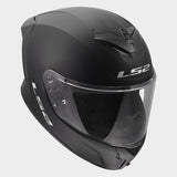 LS2 FF820 Rapid III Solid Matt Black Motorcycle Helmet