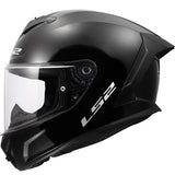 LS2 FF820 Rapid III Solid Gloss Black Motorcycle Helmet