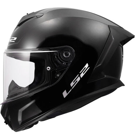 LS2 FF820 Rapid III Solid Gloss Black Motorcycle Helmet
