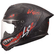 LS2 FF820 Rapid III Matt Kaiju II Motorcycle Helmet
