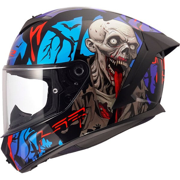 LS2 FF820 Rapid III Gloss Zombie II Motorcycle Helmet