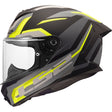 LS2 FF820 Rapid III Matt Hyper Black Hi-Vis Yellow Motorcycle Helmet