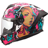 LS2 FF820 Rapid III Matt Cyberg Motorcycle Helmet