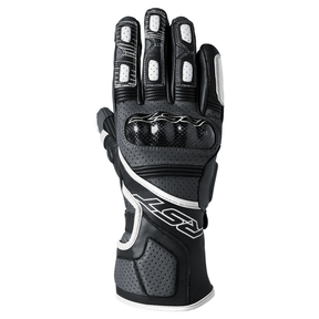 RST Fulcrum CE Mens Motorcycle Leather Gloves Grey White Black