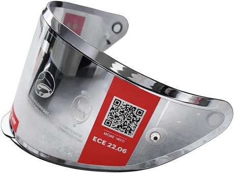 LS2 FF820 RAPID III Helmet Visor Silver Iridium