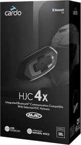 Cardo HJC-4X Premium Bluetooth JBL Sound RPHA 31,60,71,71c,91,91c, I71, I91, F31, F71, F71c