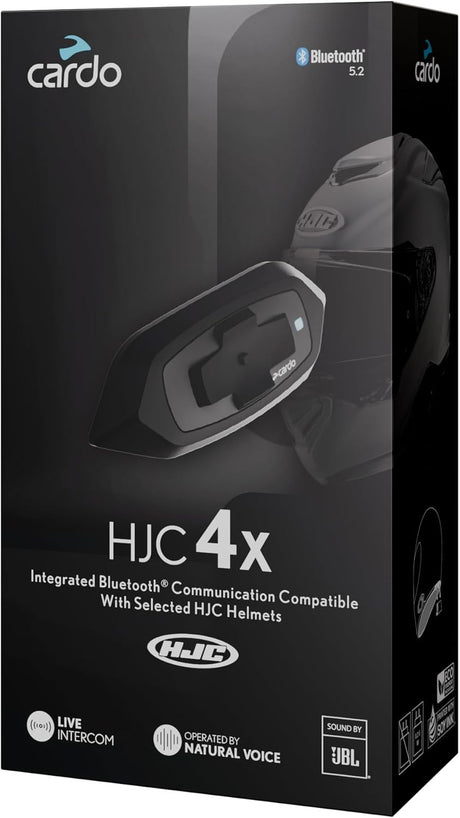 Cardo HJC-4X Premium Bluetooth
