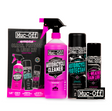 Muc-Off Motorcycle Cleaner Protectant All Weather Chain Lube Kit V2