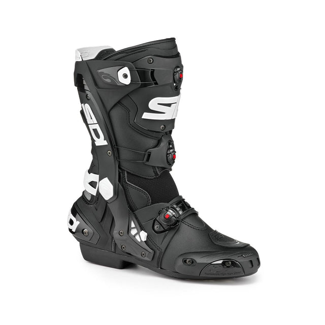Sidi Rex CE Motorcycle Boots Black White